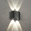 Brilagi - Aplique de parede exterior LED FLAREBOX LED/4W/230V preto IP65