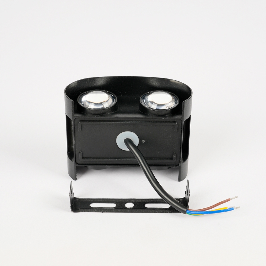 Brilagi - Aplique de parede exterior LED FLAREBOX LED/4W/230V preto IP65