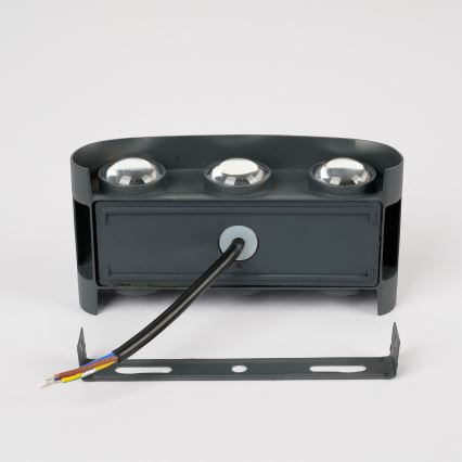 Brilagi - Aplique de parede exterior LED FLAREBOX LED/6W/230V antracite IP65