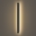 Brilagi - Aplique de parede exterior LED LINEAR LED/22W/230V 3000K IP65 100 cm preto