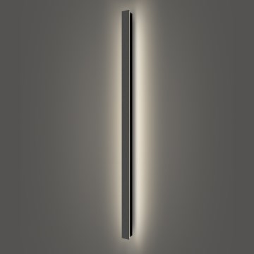 Brilagi - Aplique de parede exterior LED LINEAR LED/32W/230V 4000K IP65 140 cm preto