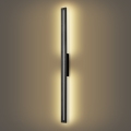 Brilagi - Aplique de parede exterior LED LINEO LED/24W/230V 3000K IP65 100 cm preto