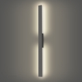 Brilagi - Aplique de parede exterior LED LUNA LED/24W/230V 4000K IP65 100 cm antracite