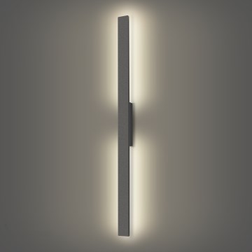 Brilagi - Aplique de parede exterior LED LUNA LED/24W/230V 4000K IP65 100 cm antracite