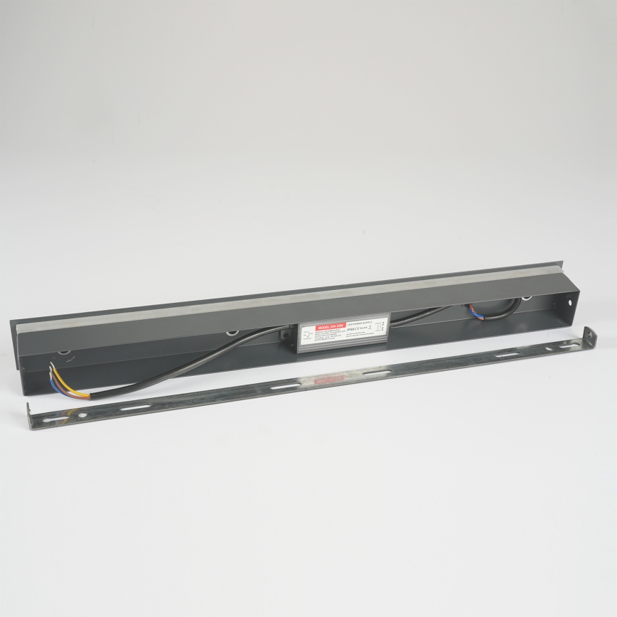 Brilagi - Aplique de parede LED para exterior LINEAR LED/12W/230V 4000K IP65 50 cm antracite CRI 90