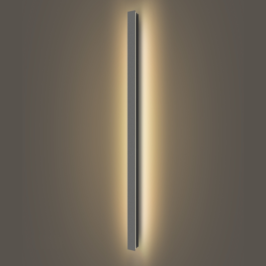 Brilagi - Aplique de parede exterior LINEAR LED/32W/230V 3000K IP65 140 cm antracite CRI 90