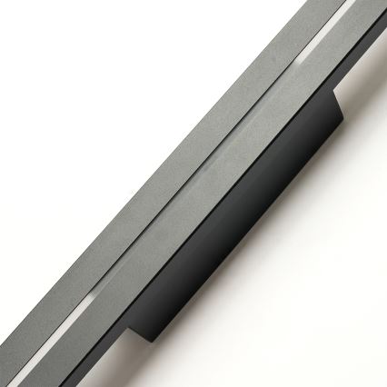 Brilagi - Aplique de parede exterior LED LINEO LED/24W/230V 3000K IP65 100 cm preto