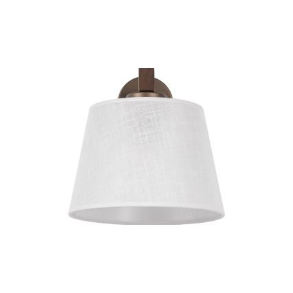 Brilagi - Aplique de parede LATTE 1xE27/60W/230V pinho/branco
