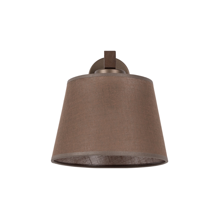 Brilagi - Aplique de parede LATTE 1xE27/60W/230V pinho/castanho