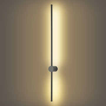 Brilagi - Aplique de parede LED para exterior AURA LED/20W/230V 3000K IP54 97 cm antracite