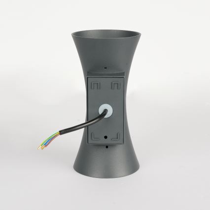 Brilagi - Aplique de parede LED para exterior BICON LED/10W/230V antracite IP44