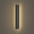 Brilagi - Aplique de parede LED para exterior LINEAR LED/12W/230V 3000K IP65 50 cm preto