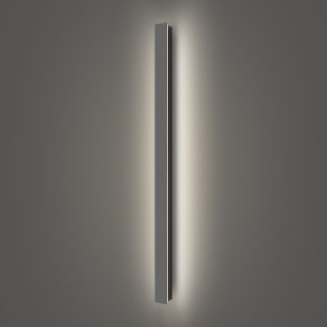 Brilagi - Aplique de parede LED para exterior LINEAR LED/22W/230V 4000K IP65 100 cm antracite CRI 90