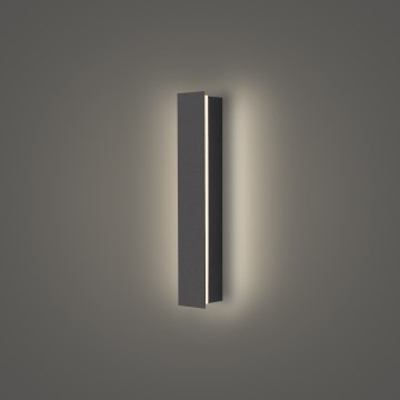 Brilagi - Aplique de parede LED para exterior LINEAR LED/8W/230V 4000K IP65 30 cm antracite CRI 90