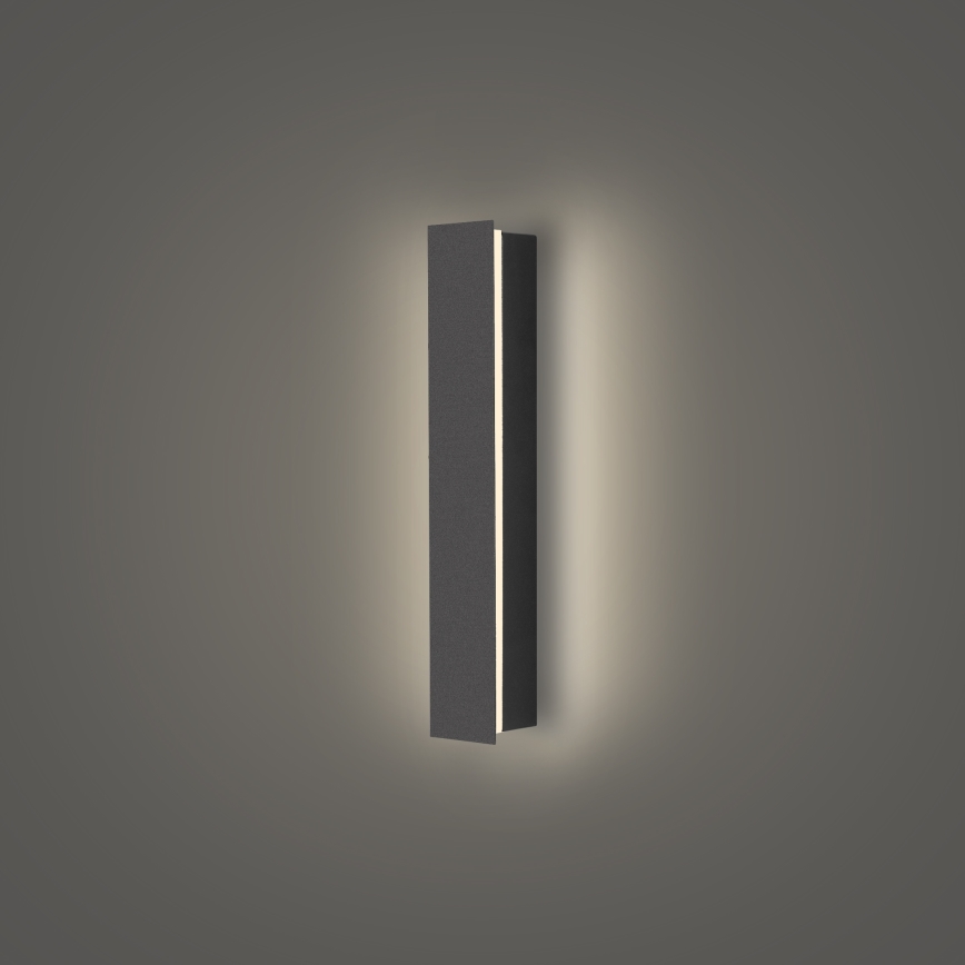 Brilagi - Aplique de parede LED para exterior LINEAR LED/8W/230V 4000K IP65 30 cm antracite