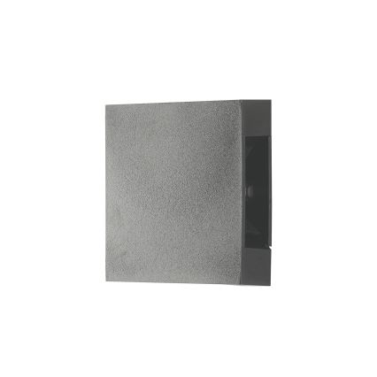 Brilagi - Aplique de parede LED para exterior QUADRAY LED/4W/230V antracite IP65