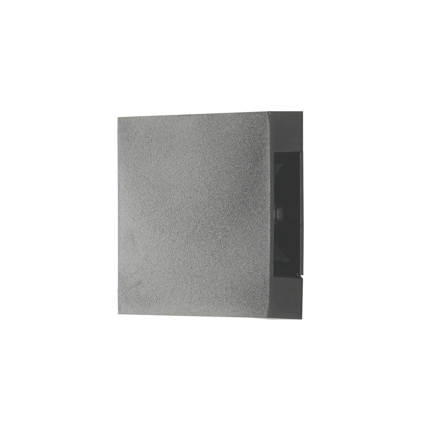 Brilagi - Aplique de parede LED para exterior QUADRAY LED/4W/230V antracite IP65