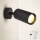 Brilagi - Aplique de parede LED RGBW regulável SELE 1xGU10/6,5W/230V 2700-6500K preto