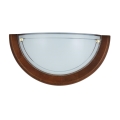 Brilagi - Aplique de parede ORBIS 1xE27/60W/230V 30 cm pinho/carvalho
