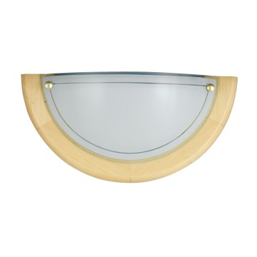 Brilagi - Aplique de parede ORBIS 1xE27/60W/230V 30 cm pinho