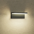 Brilagi - Aplique de parede para exterior LED TESSI LED/10W/230V preto IP54
