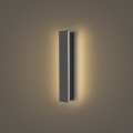 Brilagi - Aplique de parede para exterior LINEAR LED/8W/230V 3000K IP65 30 cm antracite CRI 90