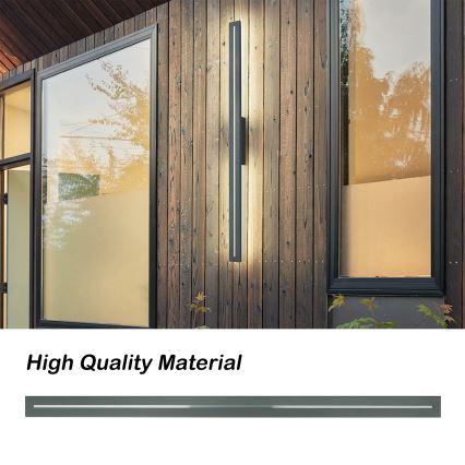 Brilagi - Aplique de parede LED para exterior LINEO LED/24W/230V 3000K IP65 100 cm antracite