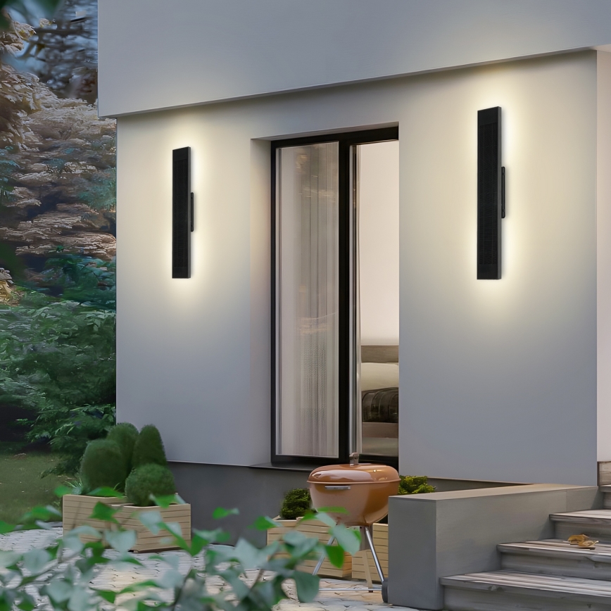 Brilagi - Aplique de parede solar LED dimerizável SUN LED/4W/230V 60 cm 4000 mAh IP44
