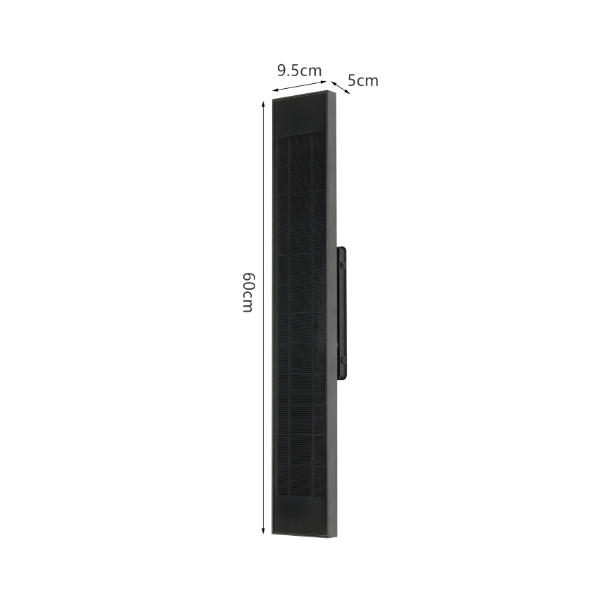 Brilagi - Aplique de parede solar LED dimerizável SUN LED/4W/230V 60 cm 4000 mAh IP44