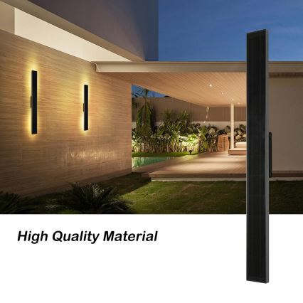 Brilagi - Luminária de parede solar LED dimerizável SUN LED/5,5W/230V 100 cm 6000 mAh IP44