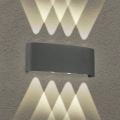 Brilagi - Aplique LED de parede para exterior FLAREBOX LED/8W/230V antracite IP65
