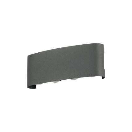 Brilagi - Aplique LED de parede para exterior FLAREBOX LED/8W/230V antracite IP65