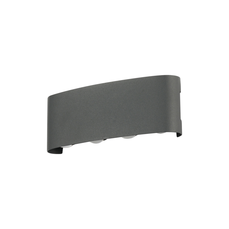 Brilagi - Aplique LED de parede para exterior FLAREBOX LED/8W/230V antracite IP65