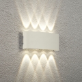 Brilagi - Aplique LED de parede para exterior FLAREBOX LED/8W/230V branco IP65