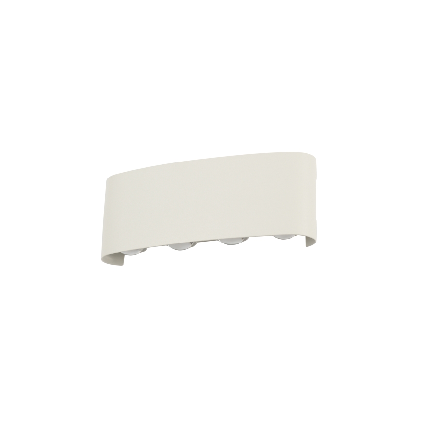 Brilagi - Aplique LED de parede para exterior FLAREBOX LED/8W/230V branco IP65