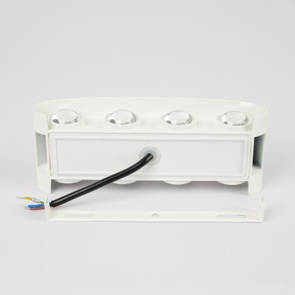 Brilagi - Aplique LED de parede para exterior FLAREBOX LED/8W/230V branco IP65
