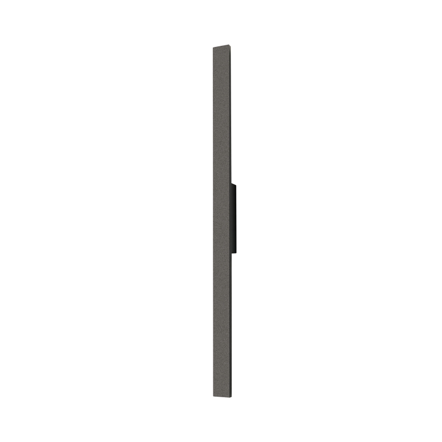 Brilagi - Arandela LED exterior LUNA LED/24W/230V 3000K IP65 100 cm preta IRC 90