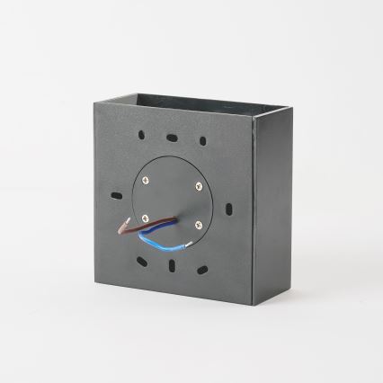 Brilagi - Arandela LED para exterior DOUBLERAY LED/4W/230V antracite IP65