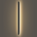 Brilagi - Arandela LED para exterior LINEAR LED/32W/230V 3000K IP65 140 cm preta