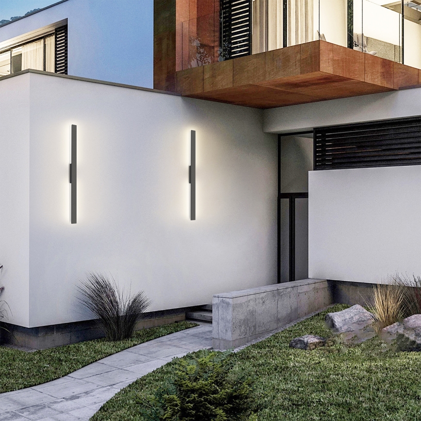 Brilagi - LED Aplique de parede para exterior LUNA LED/24W/230V 4000K IP65 100 cm antracite IRC 90