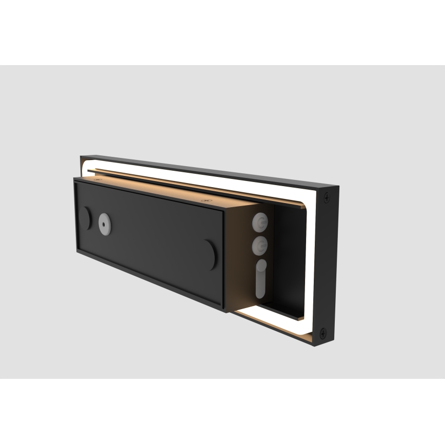 Brilagi - Aplique de parede solar LED dimerizável SUN LED/2,5W/230V 30 cm 2000 mAh IP44
