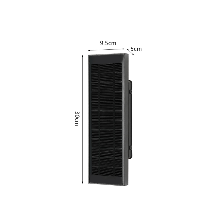 Brilagi - Aplique de parede solar LED dimerizável SUN LED/2,5W/230V 30 cm 2000 mAh IP44