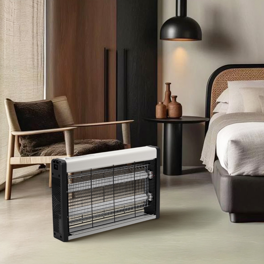 Brilagi - Armadilha eléctrica para insectos 2xUV/20W/230V 100 m2