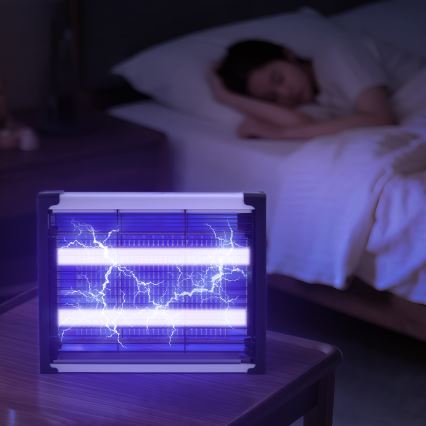 Brilagi - Armadilha elétrica LED para insetos UV 2xLED/4W/230V 50 m²