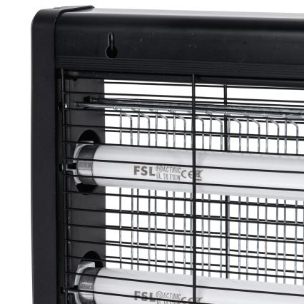Brilagi - Armadilha elétrica para insetos 2xUV/10W/230V 60 m2