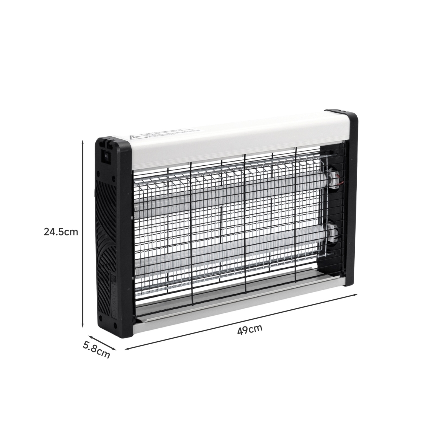 Brilagi - Armadilha elétrica para insetos 2xUV/15W/230V 80 m2