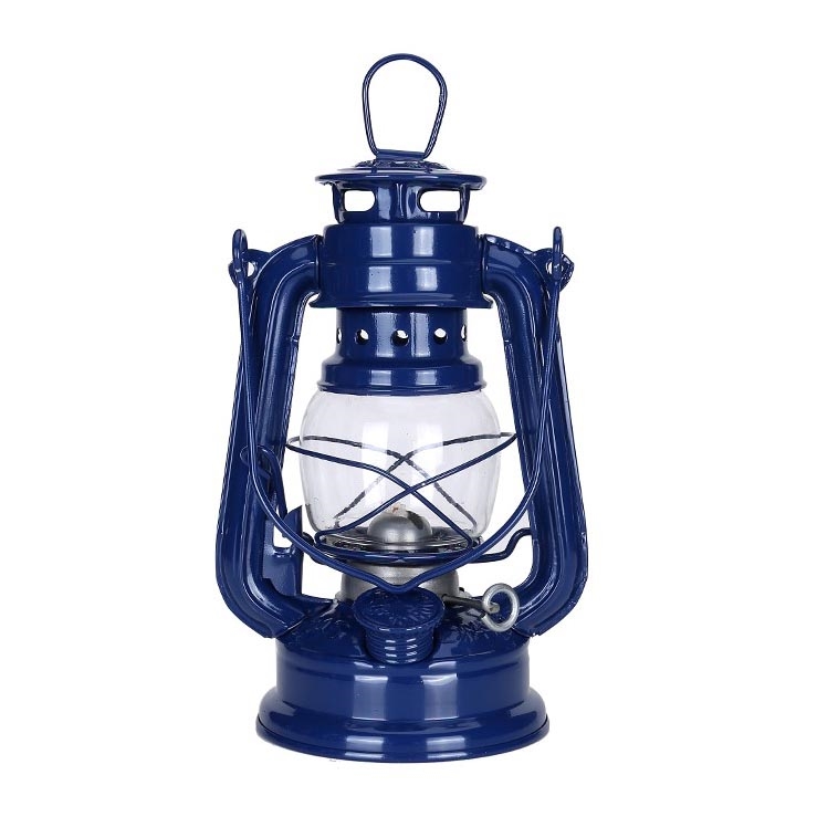 Brilagi - Candeeiro a óleo LANTERN 19 cm azul escuro