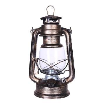 Brilagi - Candeeiro a óleo LANTERN 24,5 cm cobre
