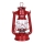 Brilagi - Candeeiro a óleo LANTERN 24,5 cm vermelho