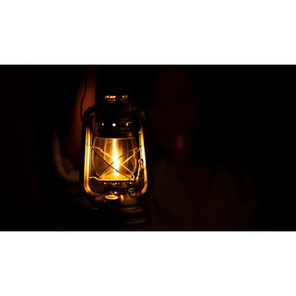 Brilagi - Candeeiro a óleo LANTERN 28 cm preto